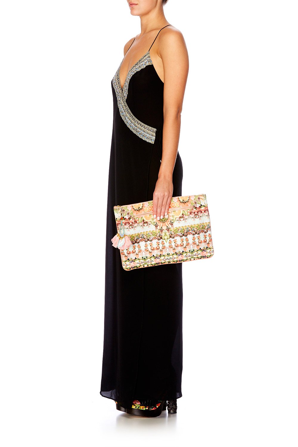 SAMBA SALADA LARGE CANVAS CLUTCH