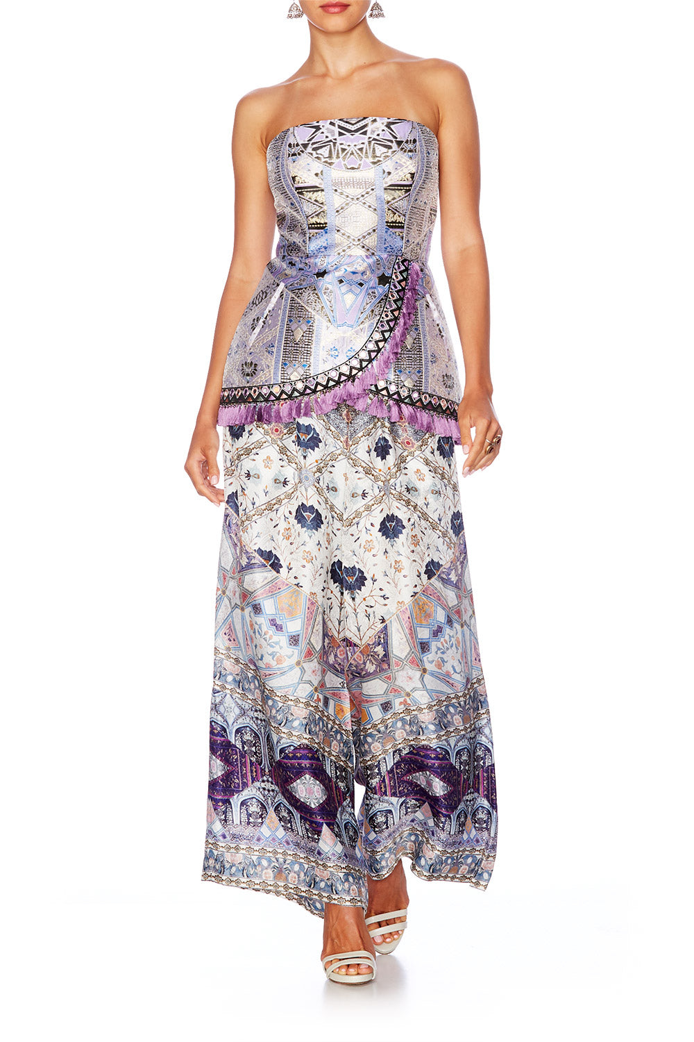 TALES OF TATIANA LOUNGE TROUSER W TIE WAIST