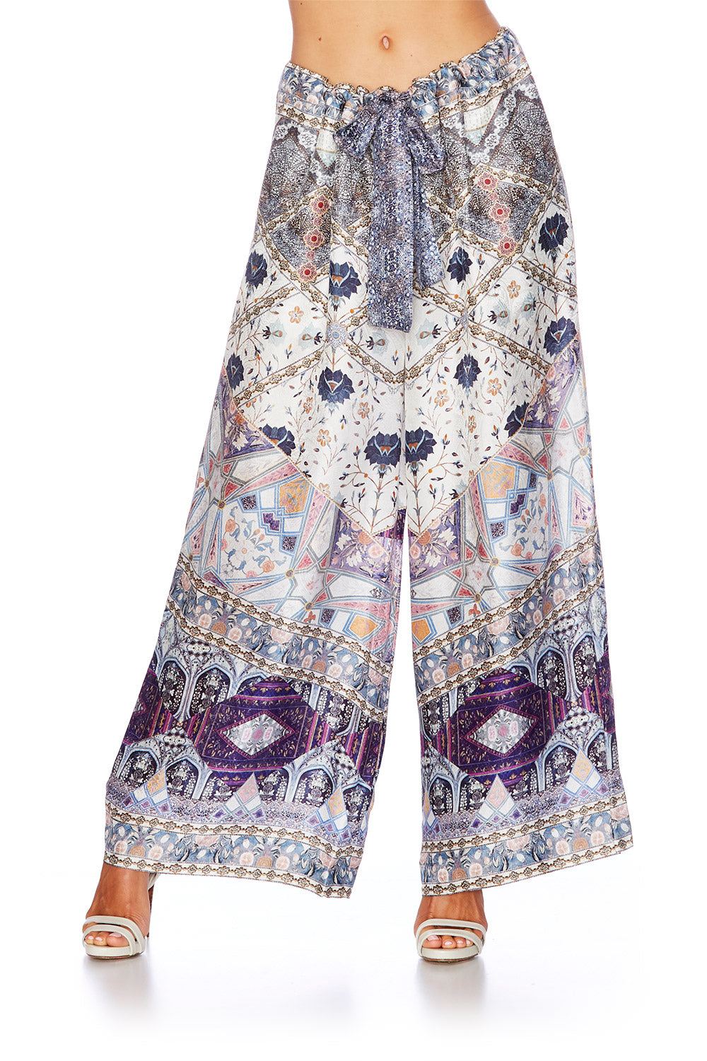 TALES OF TATIANA LOUNGE TROUSER W TIE WAIST