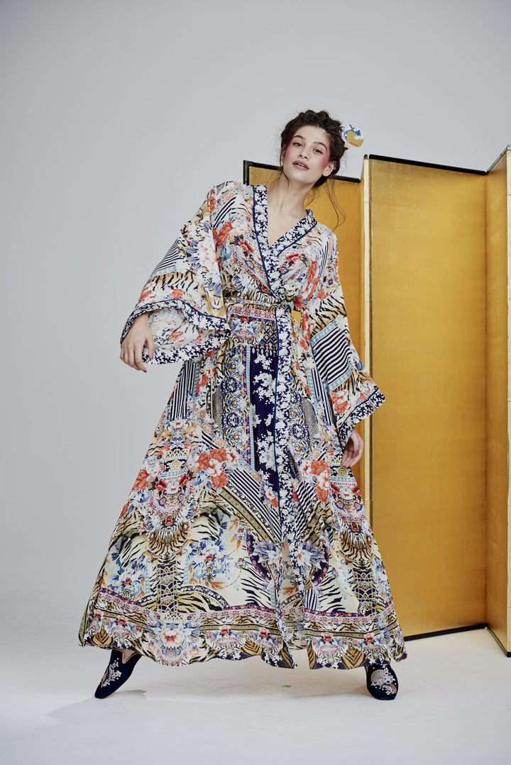 KIMONO WRAP DRESS THE LONELY WILD
