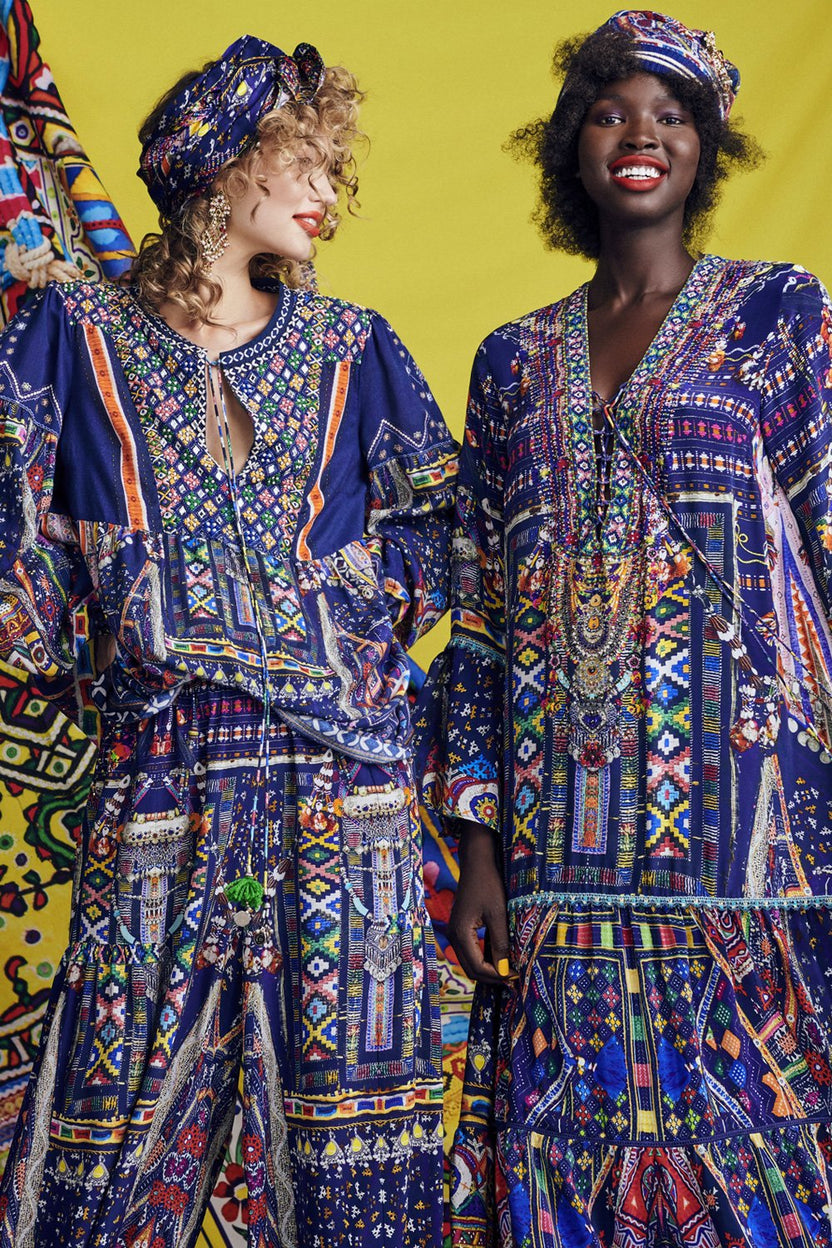 LONGLINE PEASANT TOP BREAKFAST WITH SILVIA