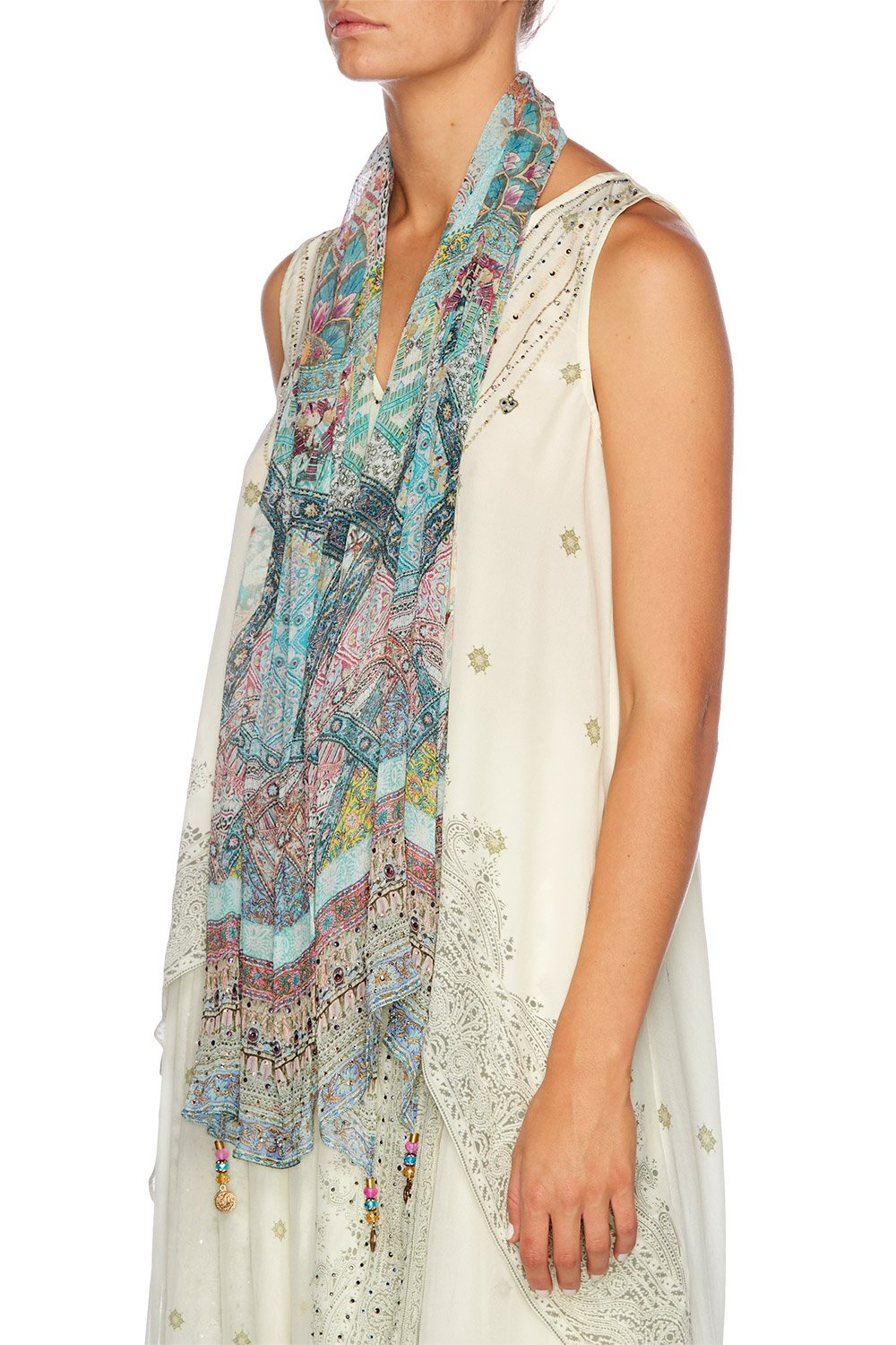 SISTERS OF THE MARIGOLD LONG SCARF