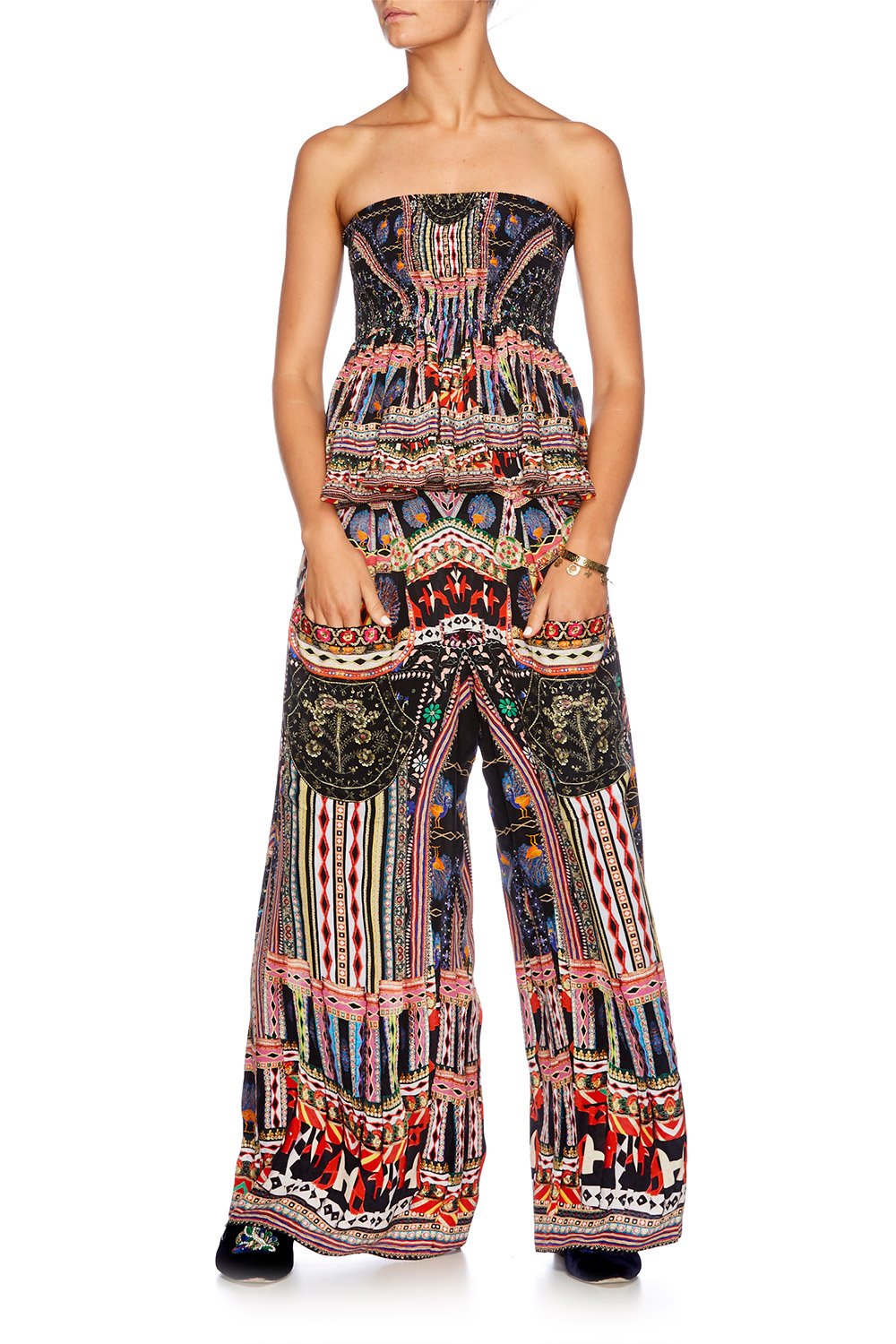 DANCING ON MY OWN WIDE LEG TROUSER