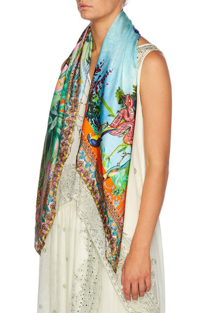 CAMILLA BENNYS BLESSING LARGE SQUARE SCARF