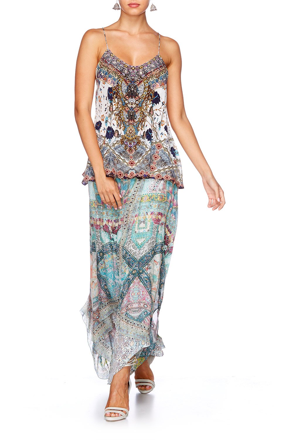 TALES OF TATIANA T-BACK SHOESTRING TOP