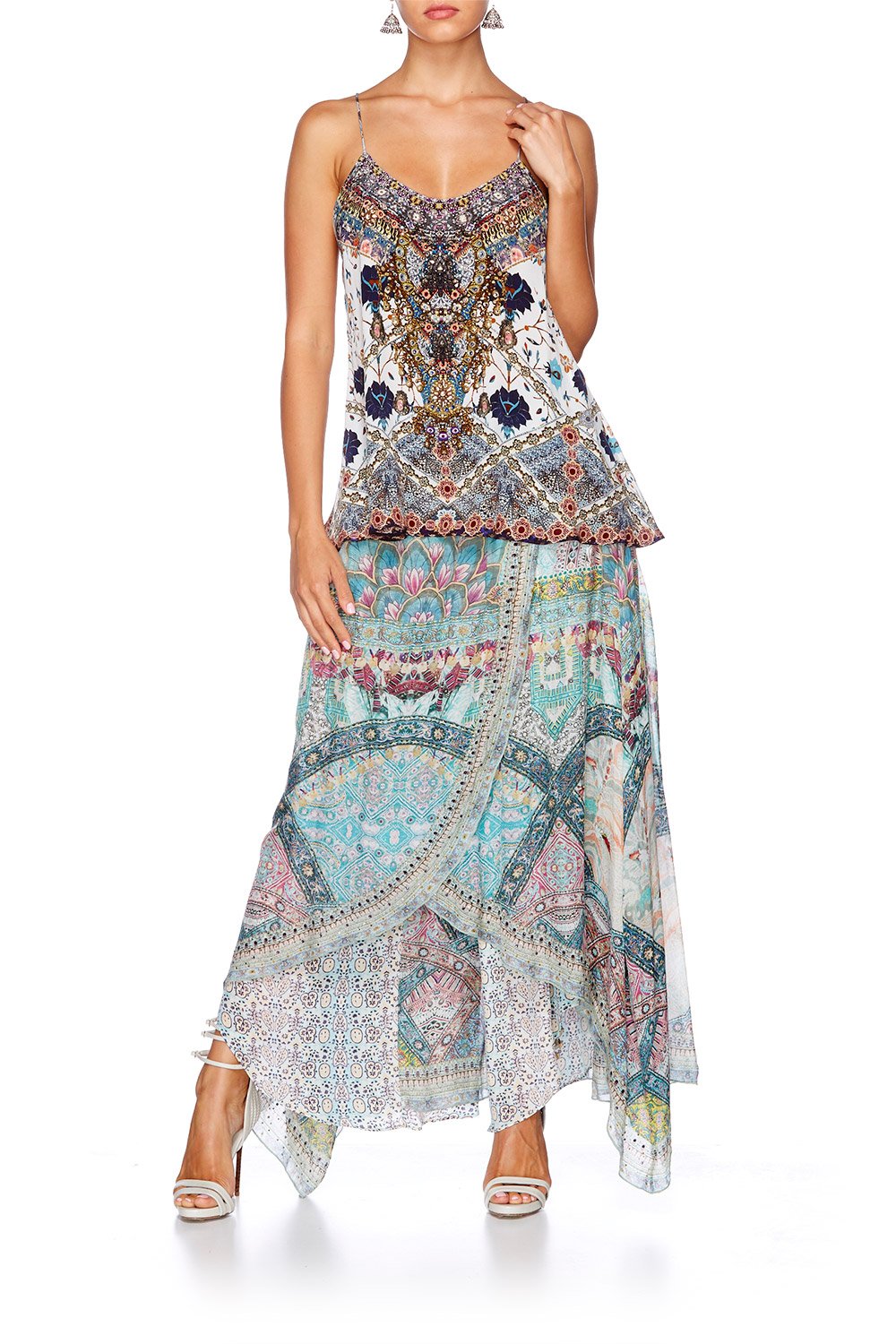 TALES OF TATIANA T-BACK SHOESTRING TOP