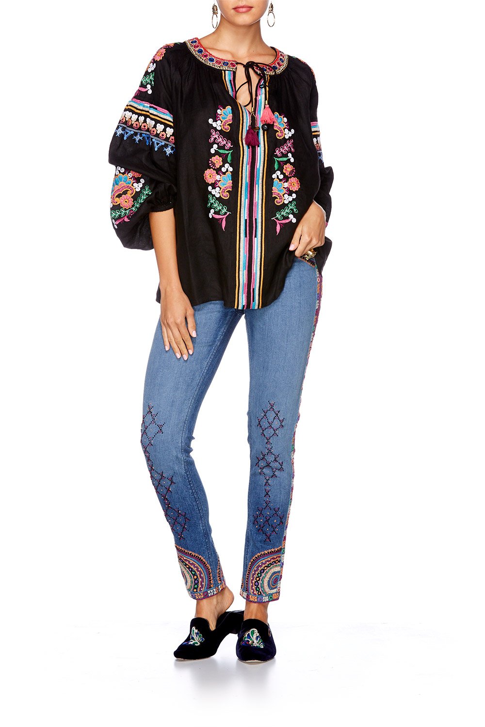 DANCING ON MY OWN SKINNY LEG JEAN