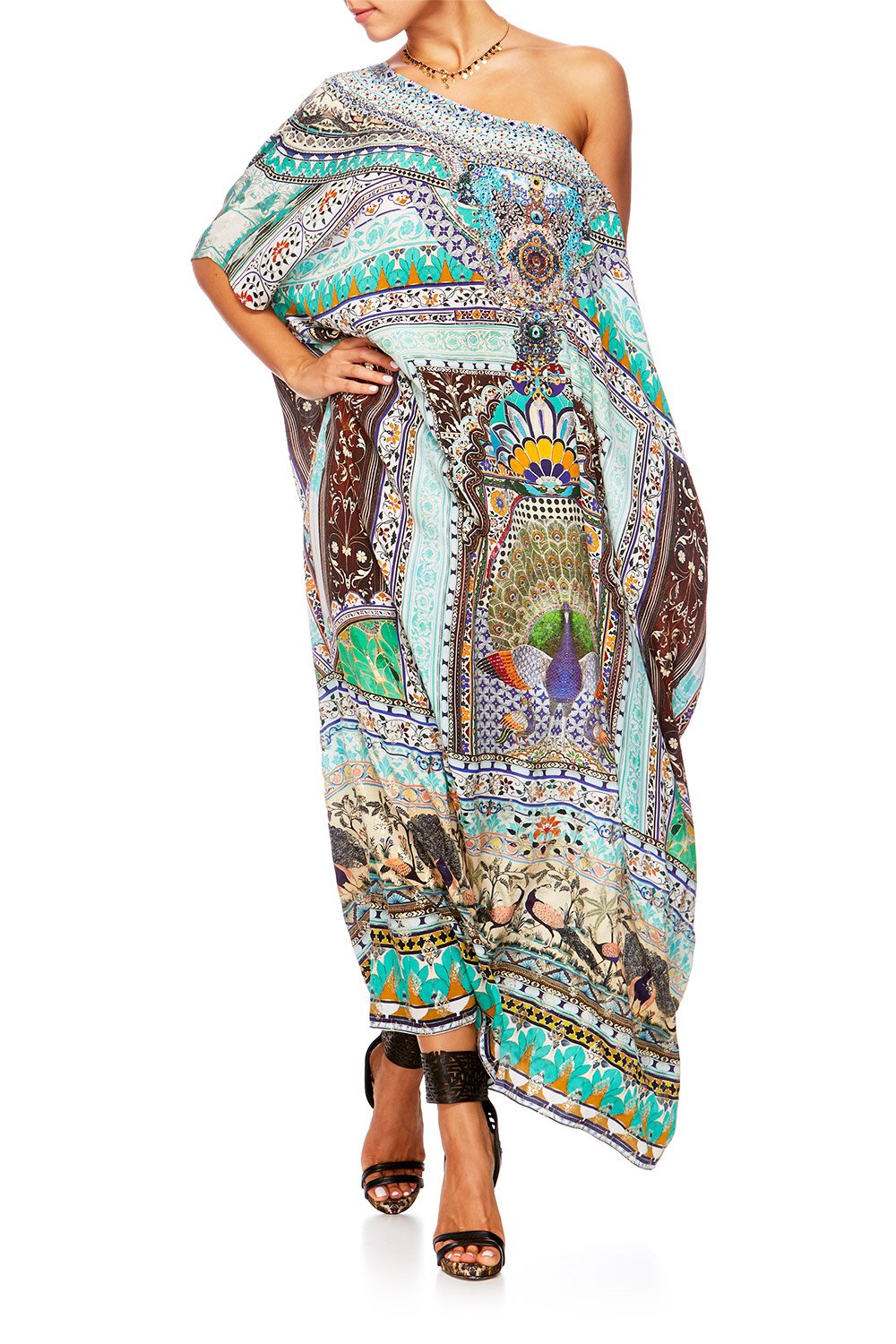 THE KING AND I ROUND NECK KAFTAN