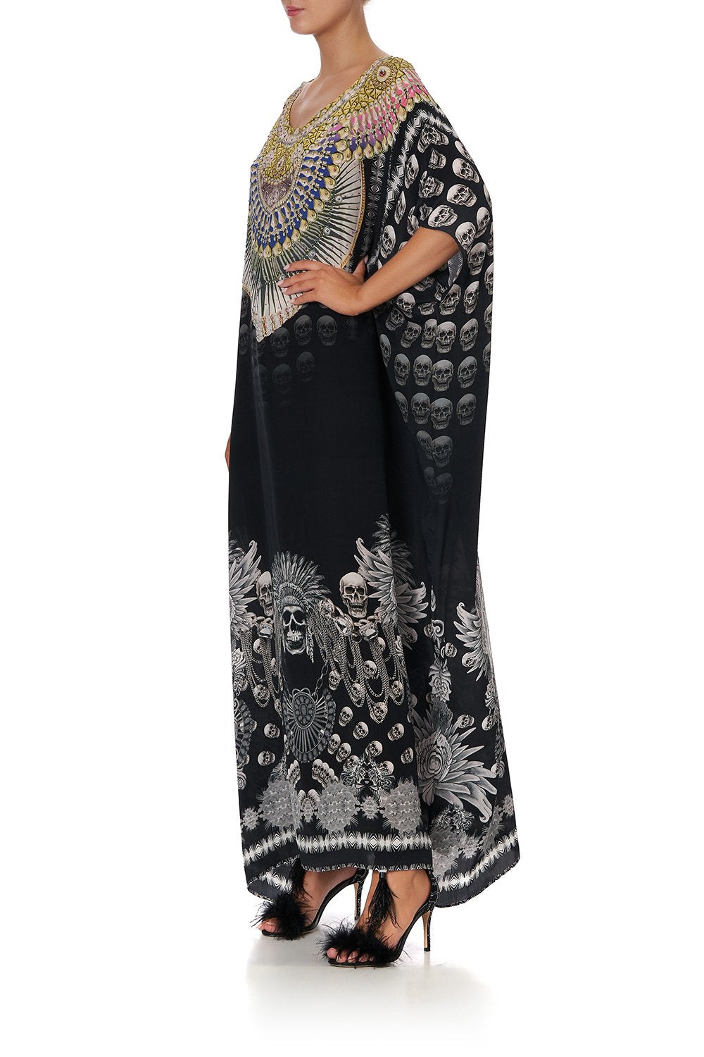 ROUND NECK KAFTAN STATE OF DISORDER