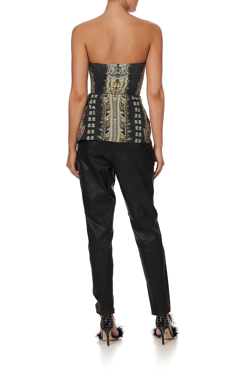 CORSET WITH STRAPS TORRERO