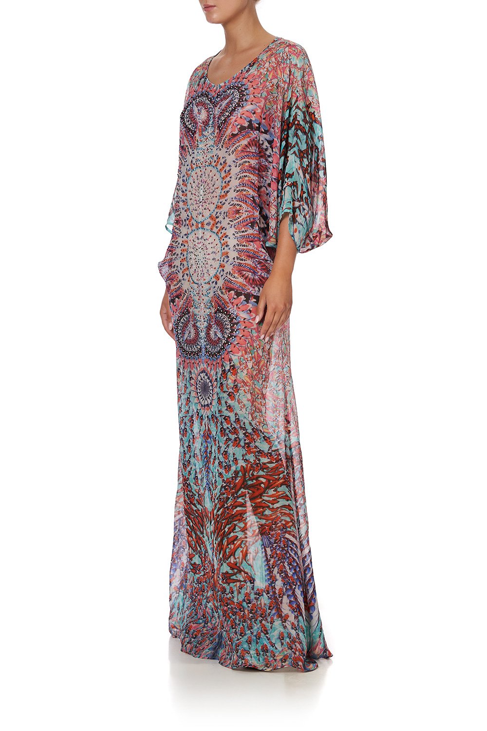 SHEER KAFTAN MILAGRO CHARM