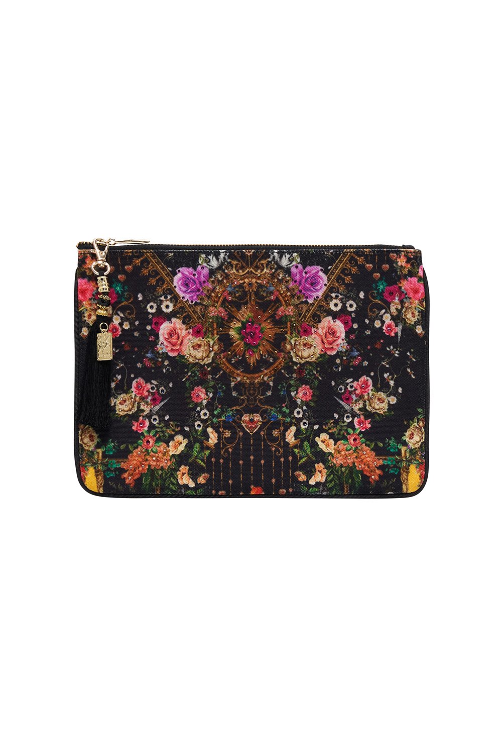 SMALL CANVAS CLUTCH MONTAGUES CAPULET