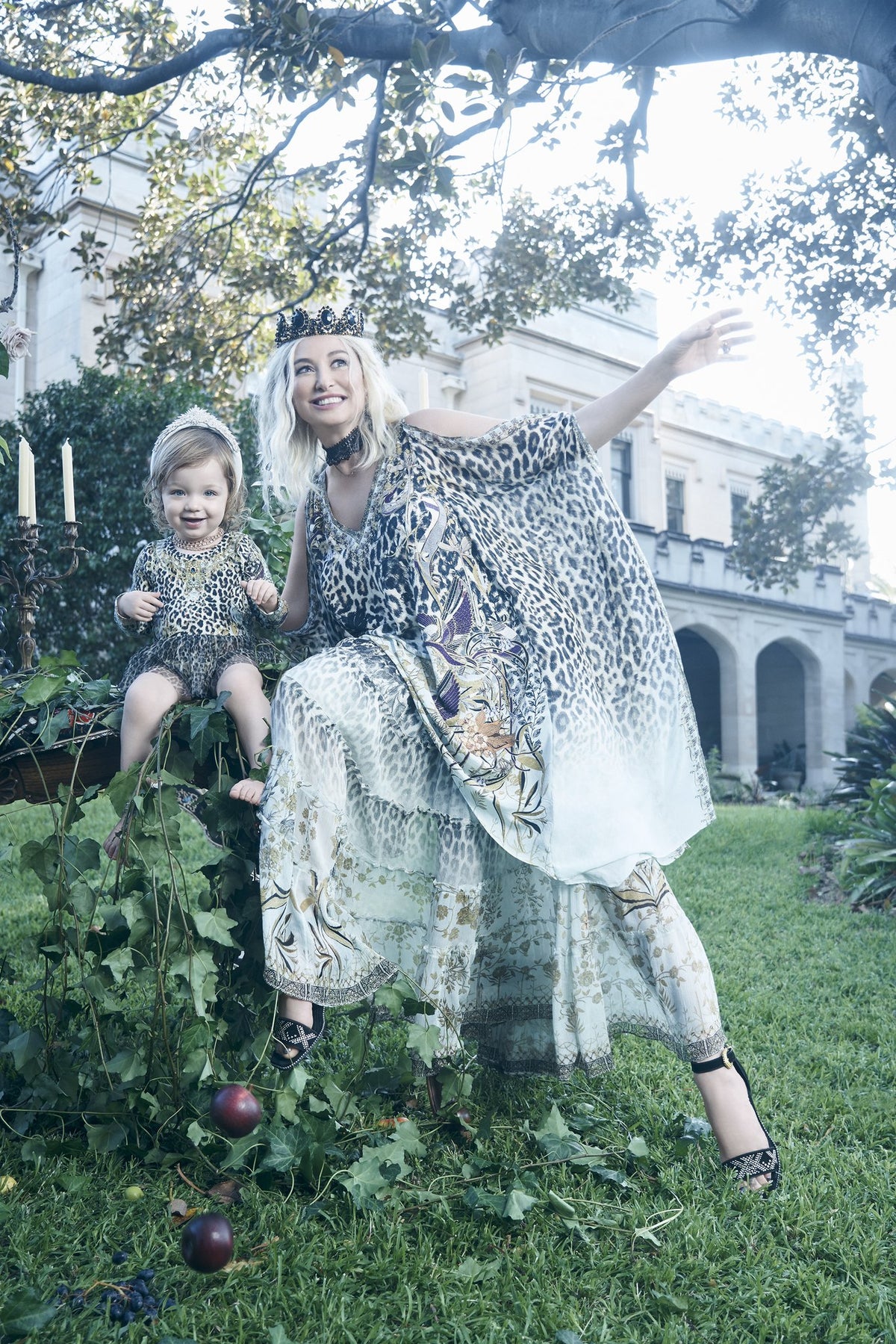 SHORT DRESS WITH DRAPED SIDES NOMADIC NYMPH