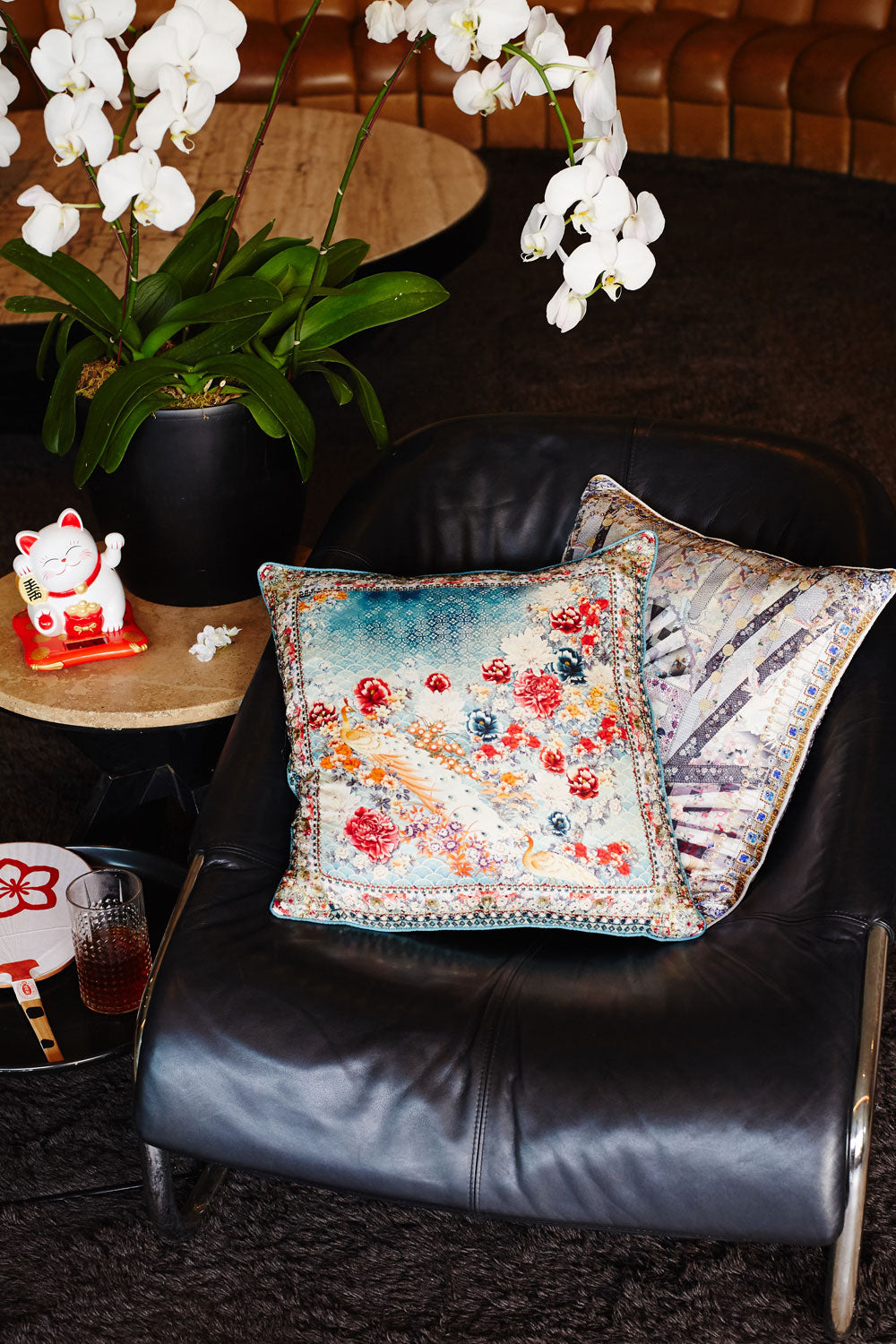 CAMILLA HER HEIRLOOM SMALL SQUARE CUSHION