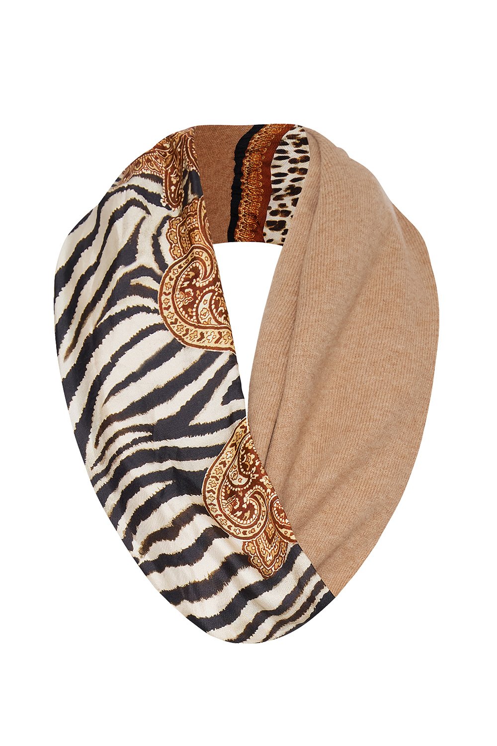 DOUBLE SIDED SCARF WILD FIRE