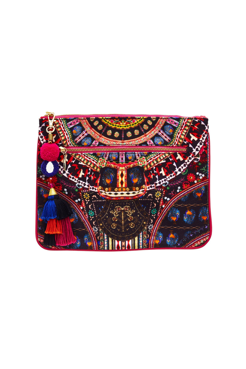 SMALL CANVAS CLUTCH LOVER'S DREAM main image 1
