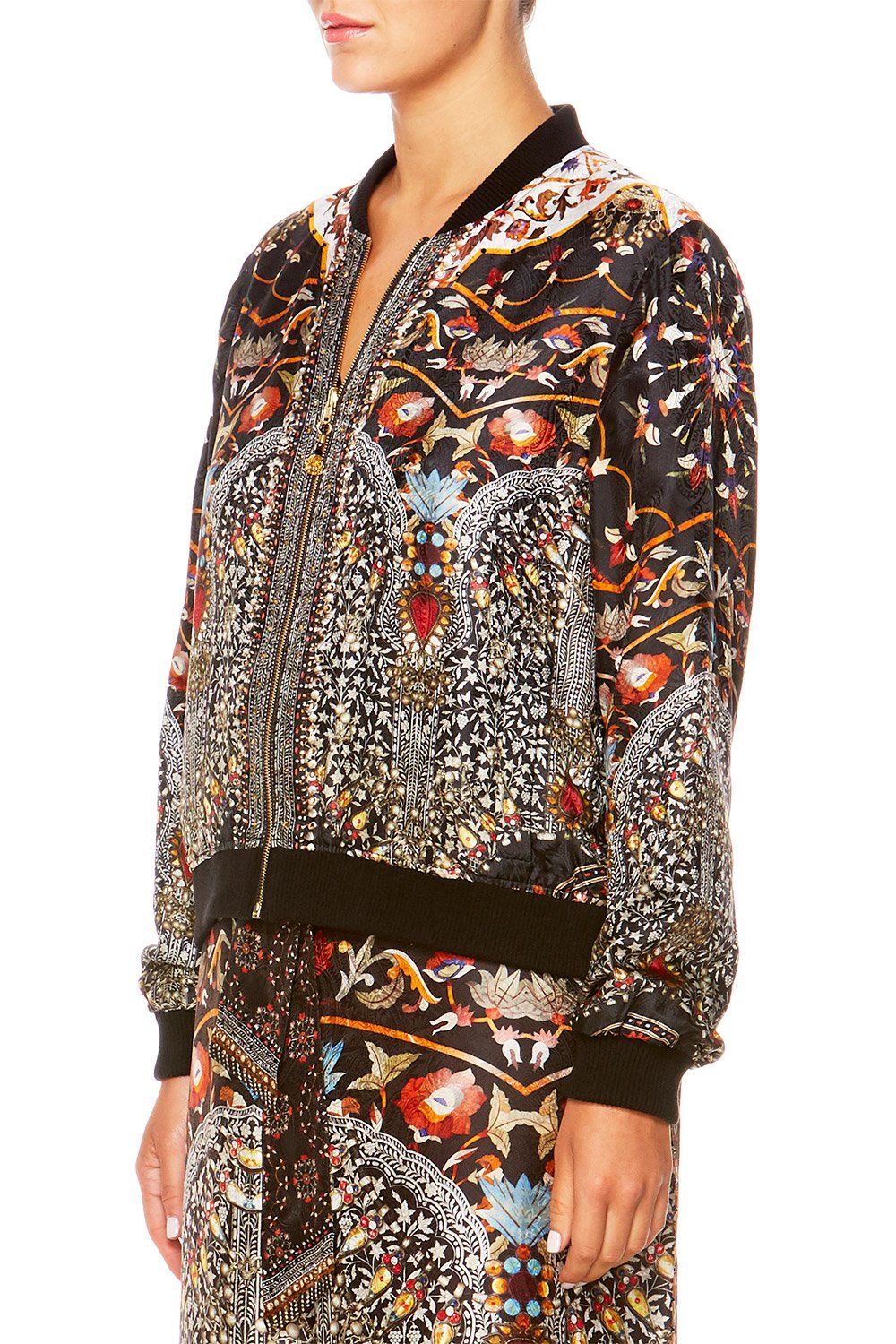 CHAMBER OF REFLECTIONS REVERSABLE BOMBER JACKET