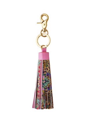 THE JUNGLE BOOK LEATHER TASSEL KEY RING