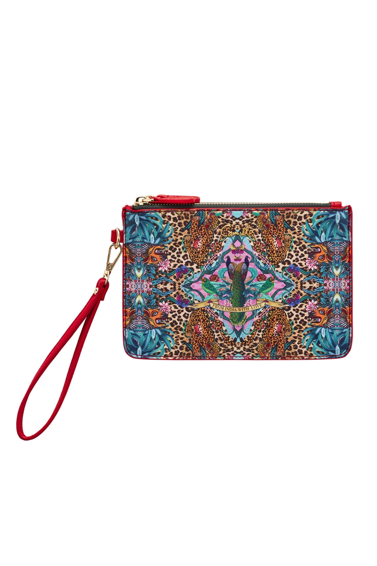 THE JUNGLE BOOK SAFFIANO SMALL COIN TWIN PURSE