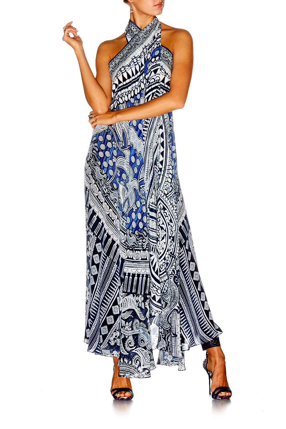 SMALL TOWN HERO SARONG MULTIWEAR DRESS