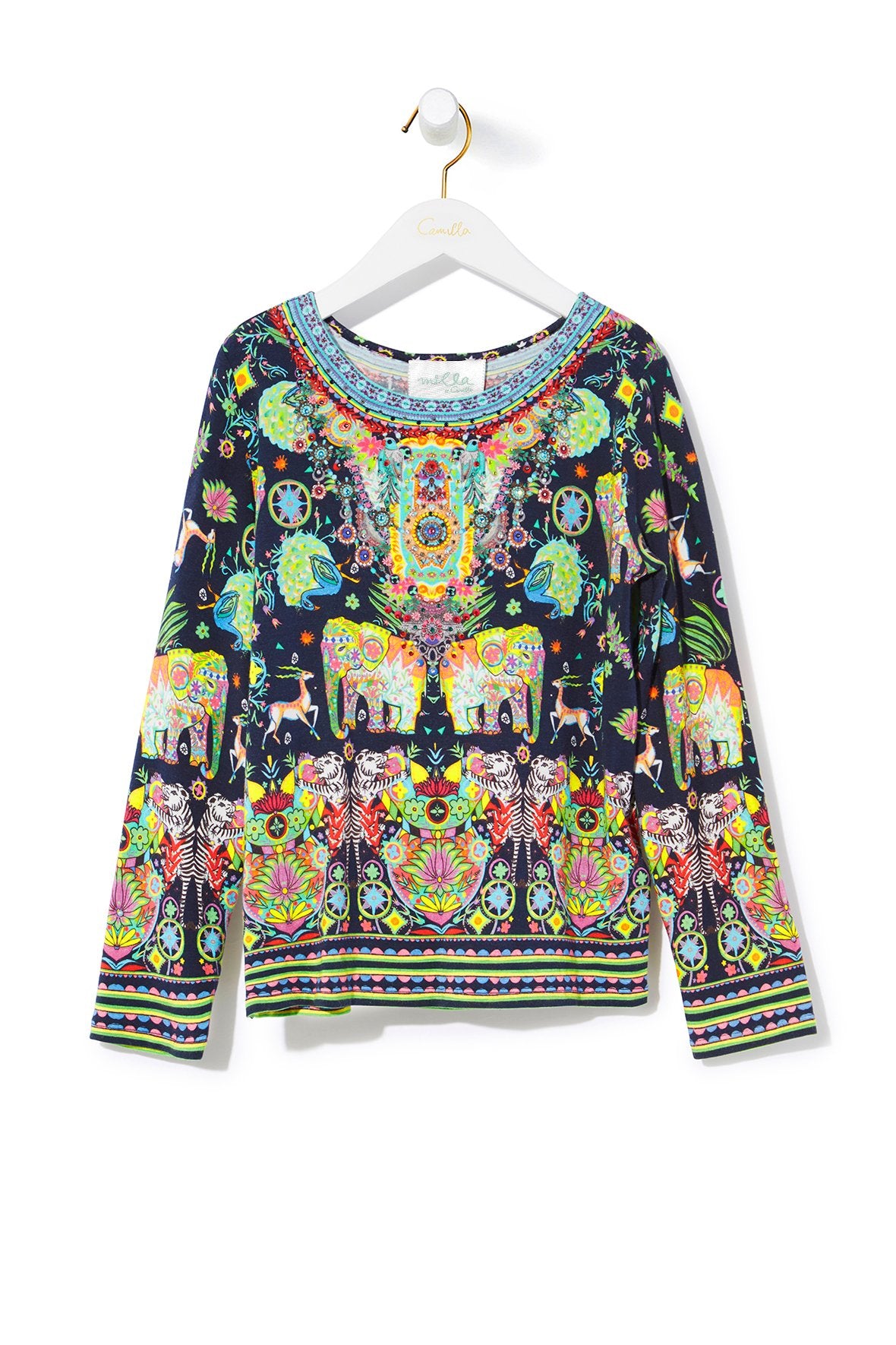 FOOTSTEPS WE FOLLOW KIDS LONG SLEEVE SHIRT