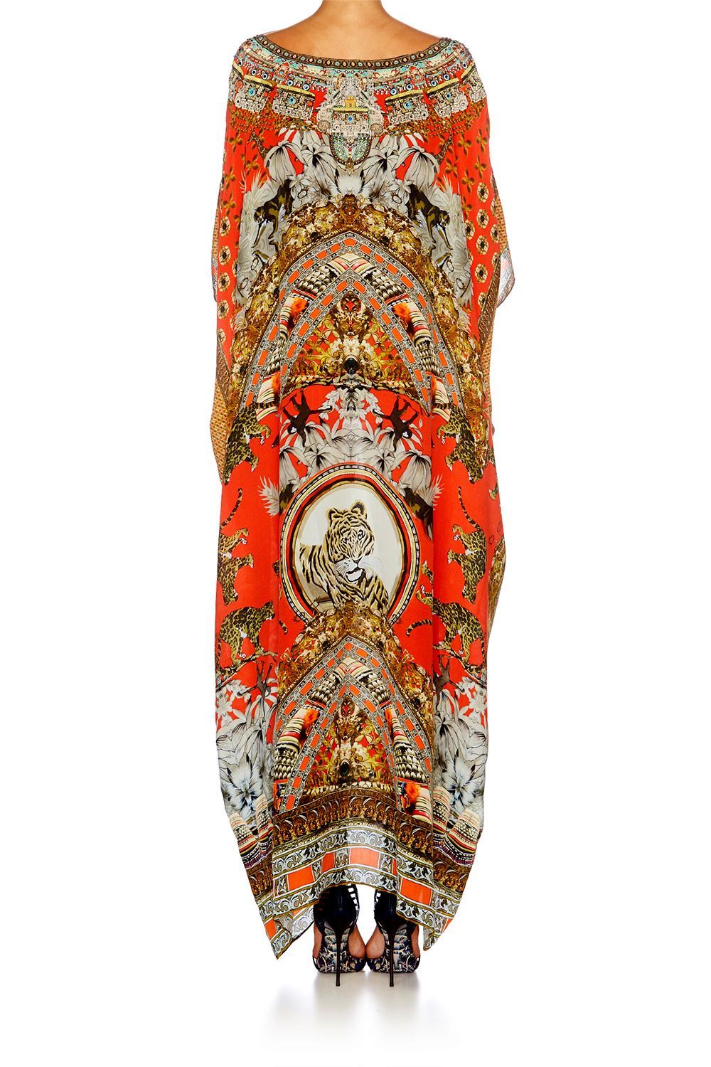 HANGZHOU HOLLYWOOD ROUND NECK KAFTAN