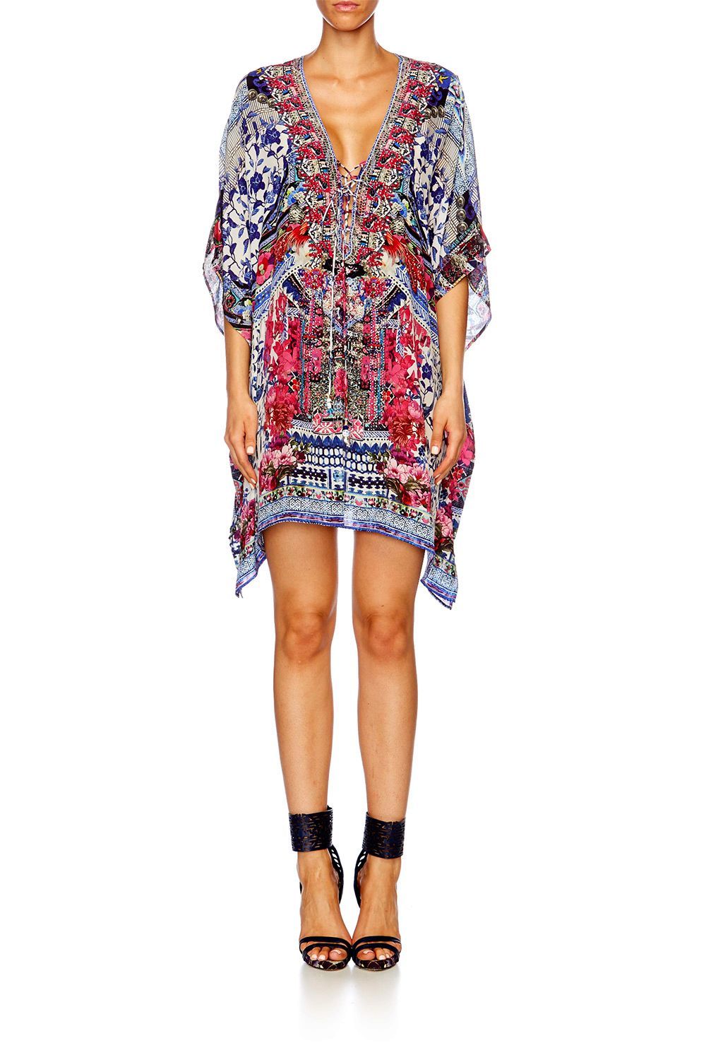 SHORT LACE UP KAFTAN RIO RIOT