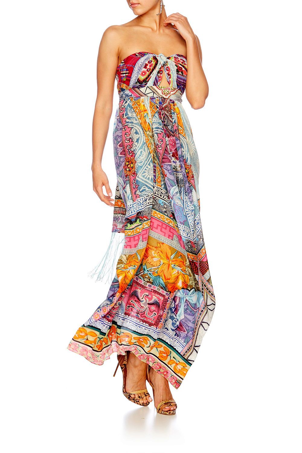 SUNDAY BEST ROUND NECK KAFTAN