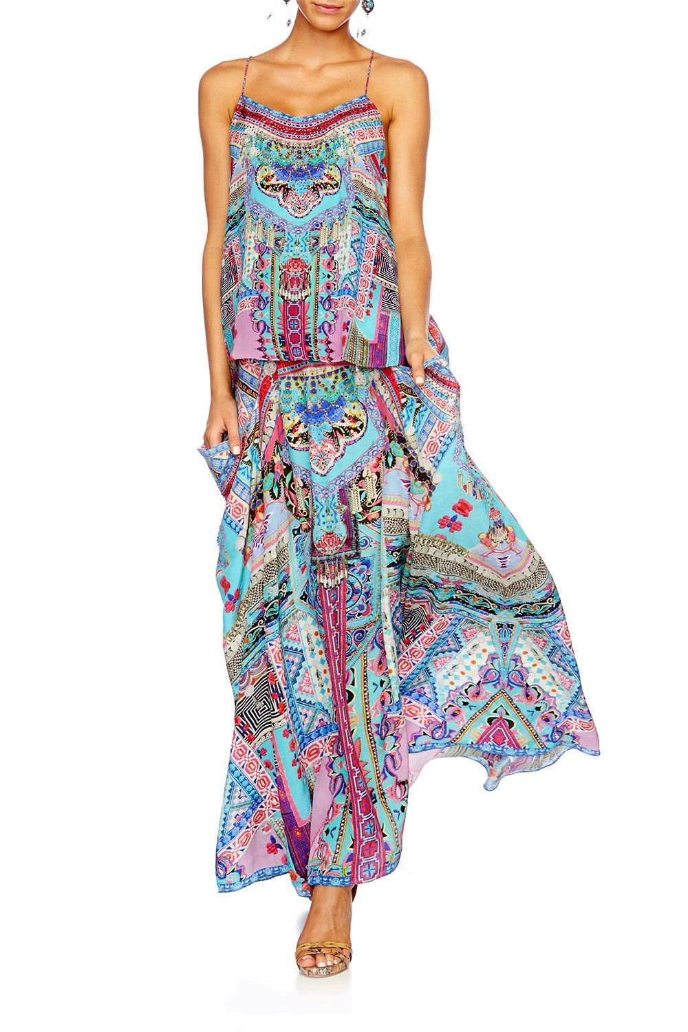 FESTIVAL FRIENDS POCKET SKIRT DRESS