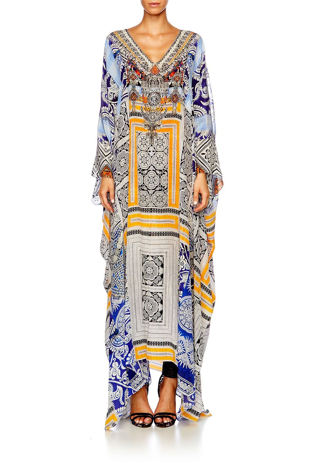 DRESS UP BOX SPLIT FRONT & SLEEVE KAFTAN