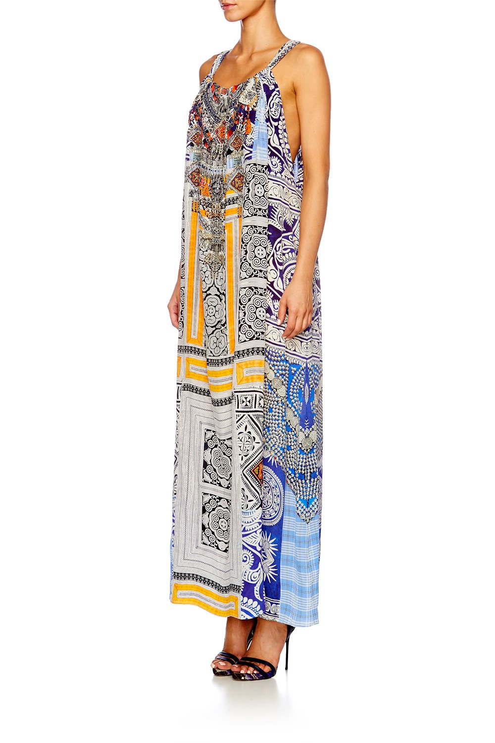 DRESS UP BOX DRAWSTRING DRESS