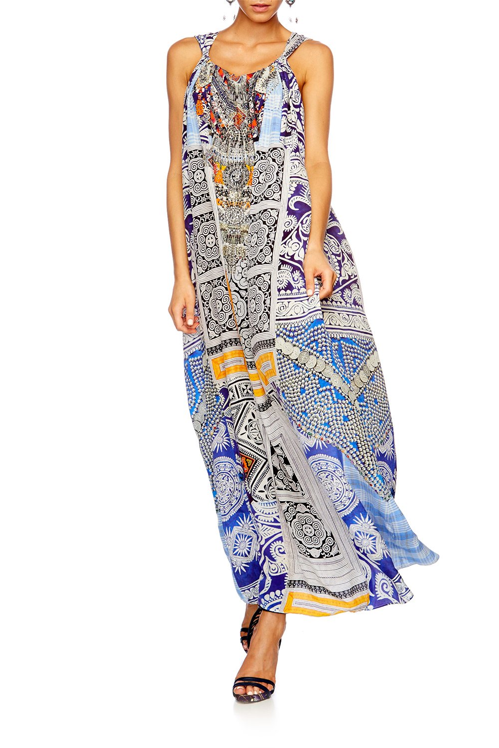 DRESS UP BOX DRAWSTRING DRESS