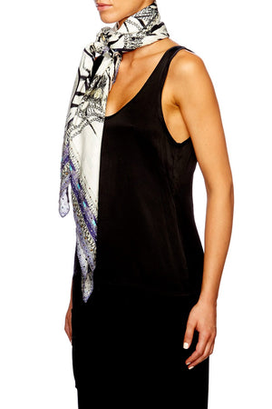 WILD BELLE LARGE SQUARE SCARF