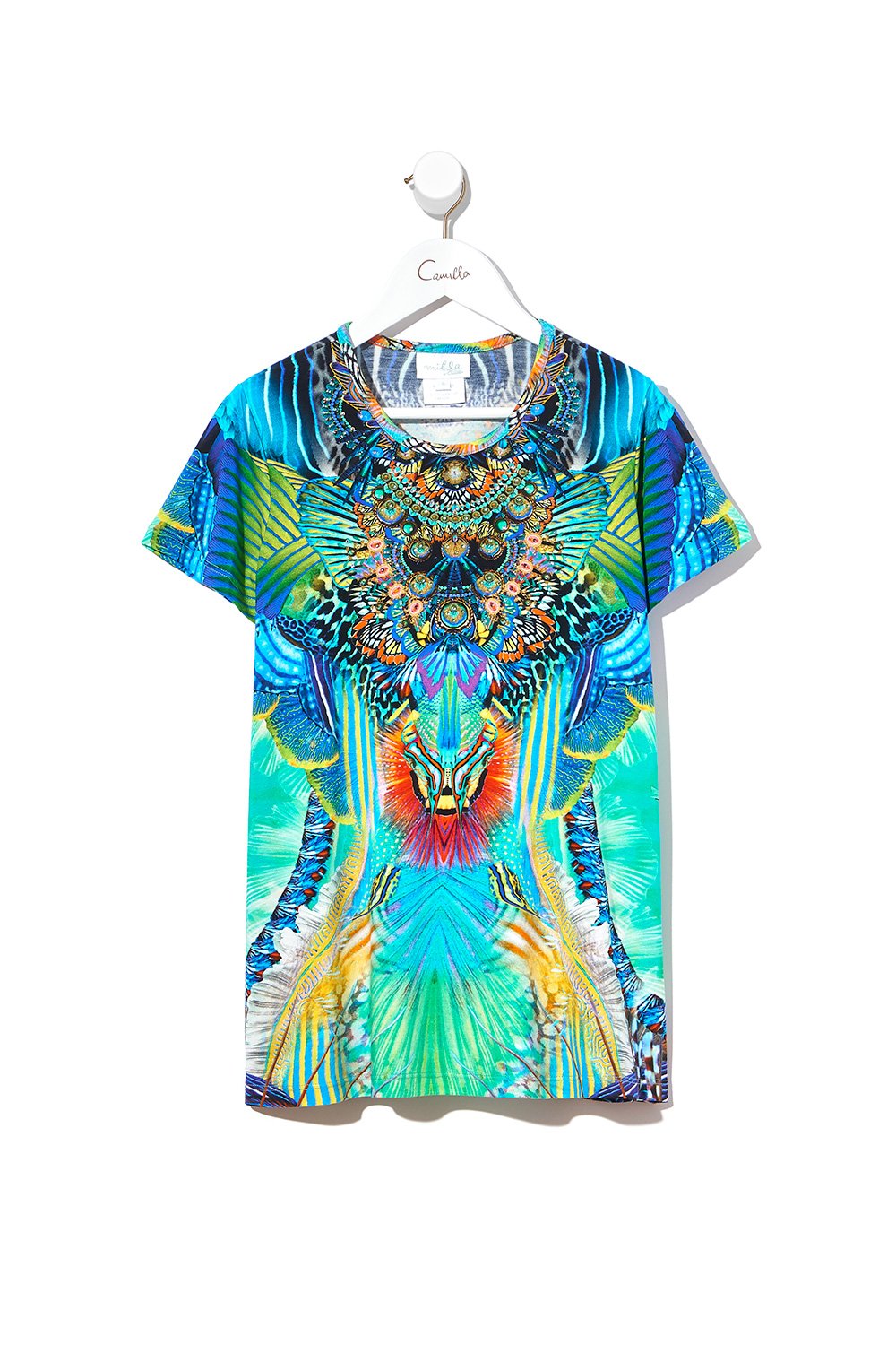 INFANTS TSHIRT DRESS WITH FLARE HEM REEF WARRIOR