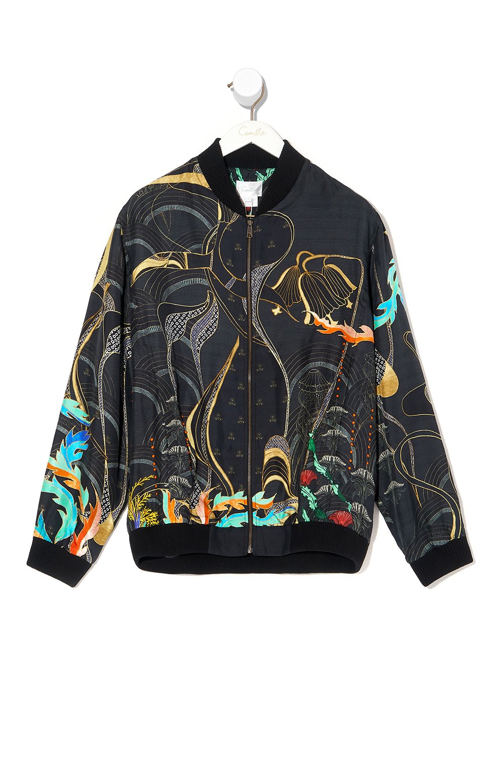 MENS BOMBER JACKET WISE WINGS