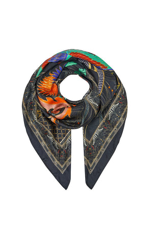 LARGE SQUARE SCARF WISE WINGS