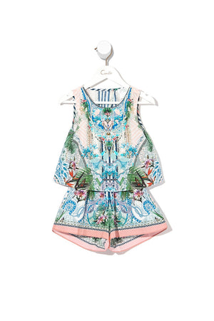 KIDS DOUBLE LAYER PLAYSUIT BEACH SHACK