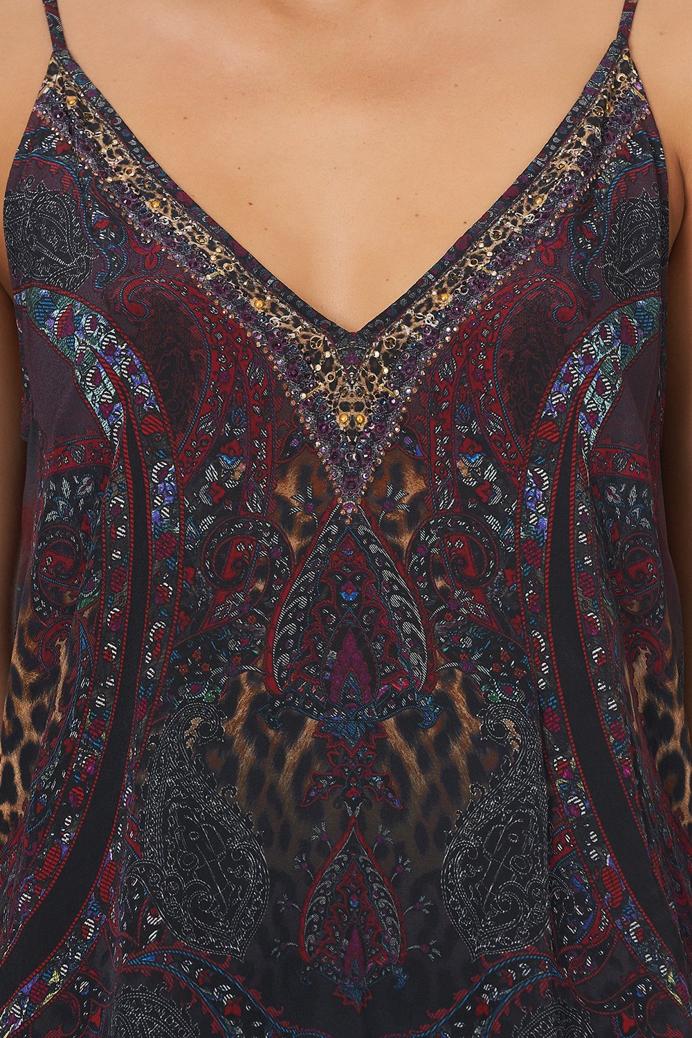 V NECK CAMI THE SMOKING LOUNGE