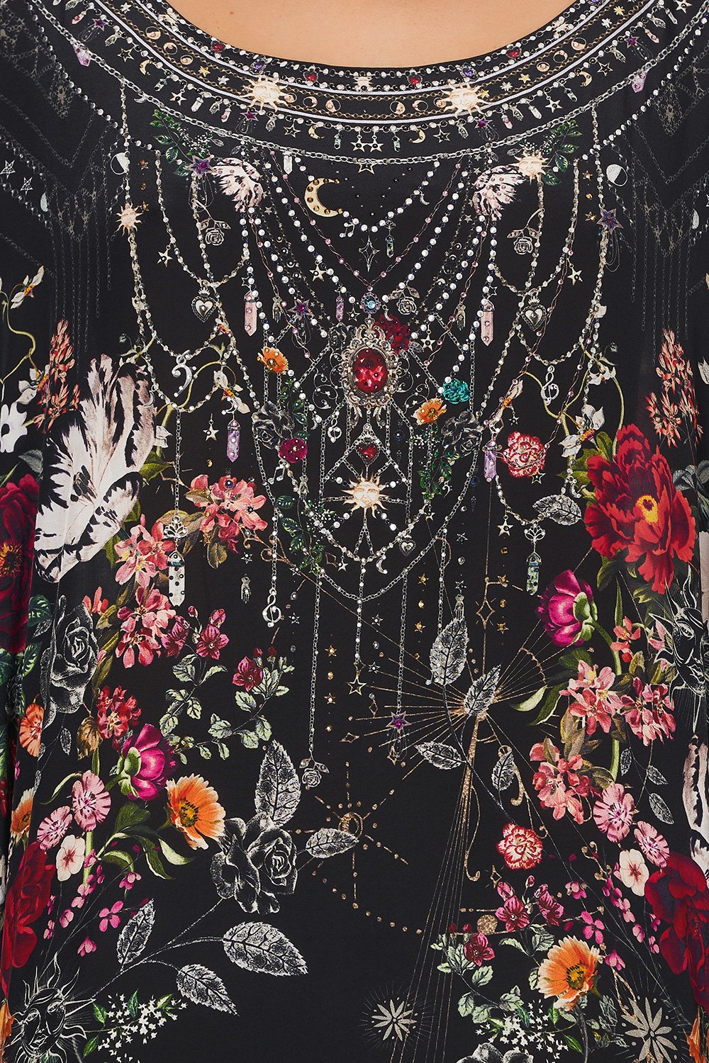 ROUND NECK KAFTAN TO THE GYPSY