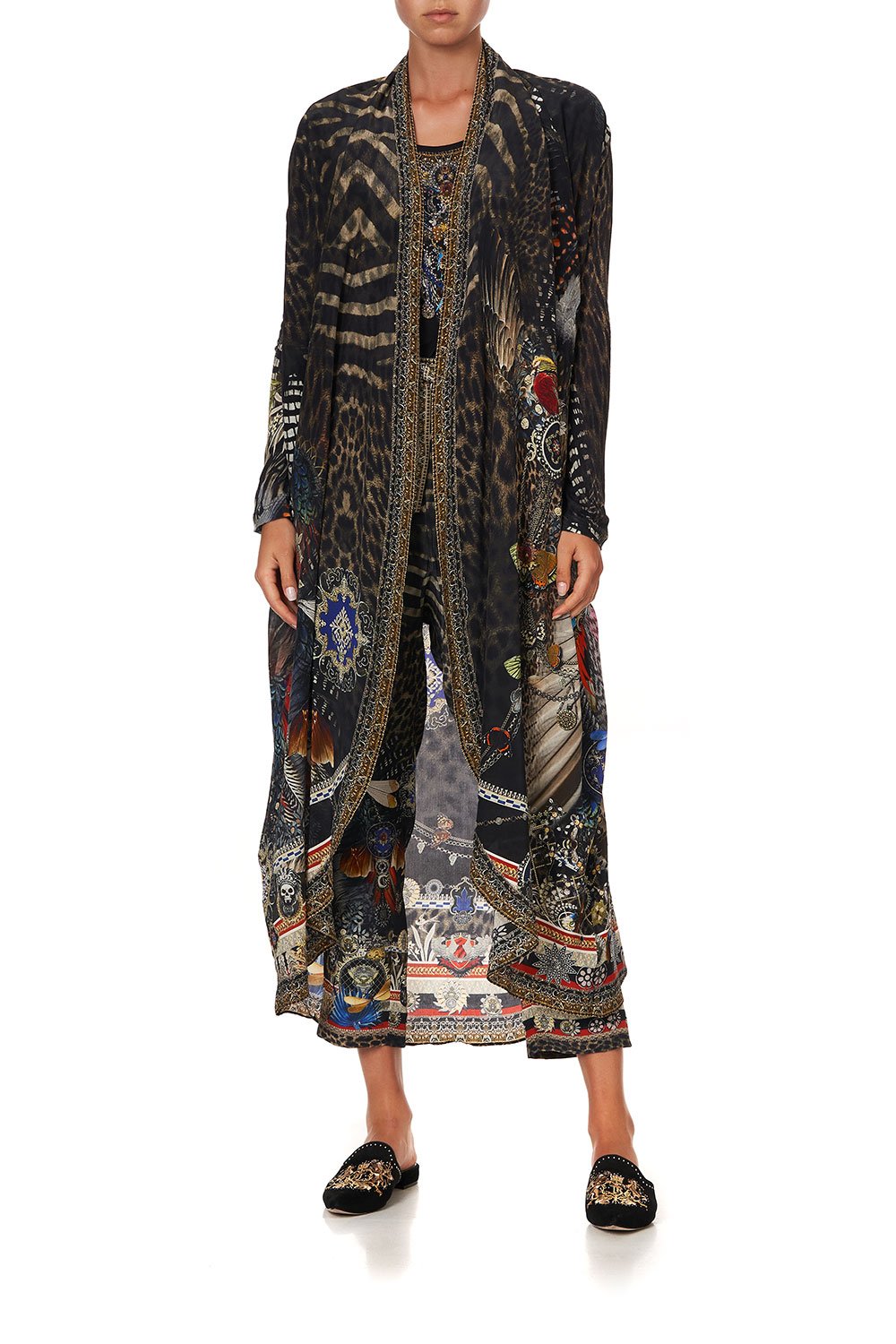 LONG CASUAL JACKET WITH POCKETS TREASURE CHASER