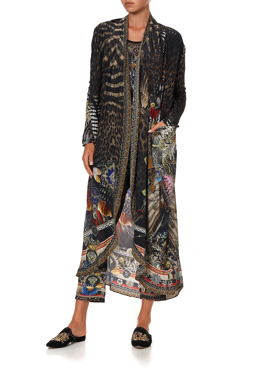 LONG CASUAL JACKET WITH POCKETS TREASURE CHASER