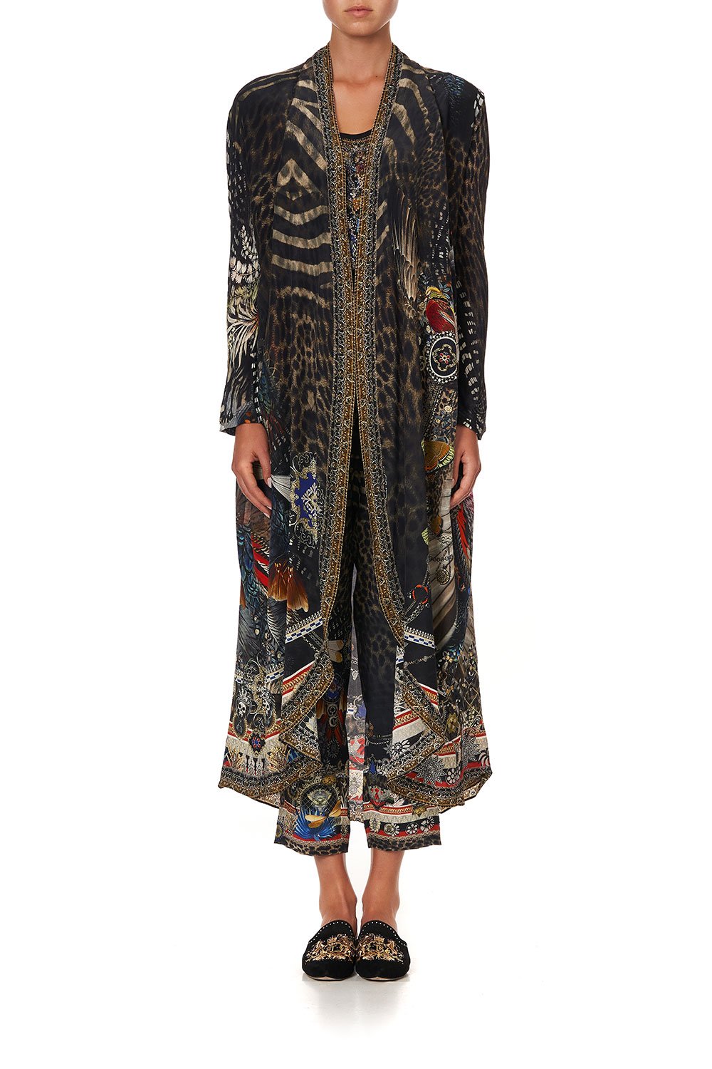 LONG CASUAL JACKET WITH POCKETS TREASURE CHASER