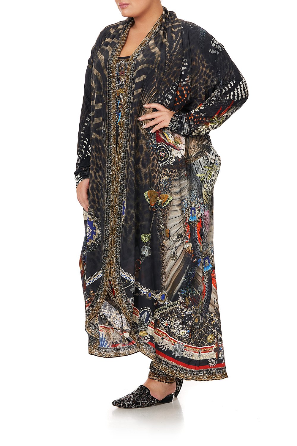 LONG CASUAL JACKET WITH POCKETS TREASURE CHASER