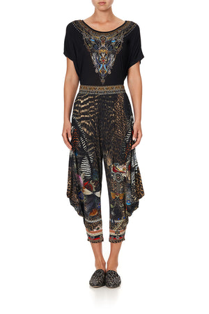 JERSEY DRAPE PANT WITH POCKET TREASURE CHASER
