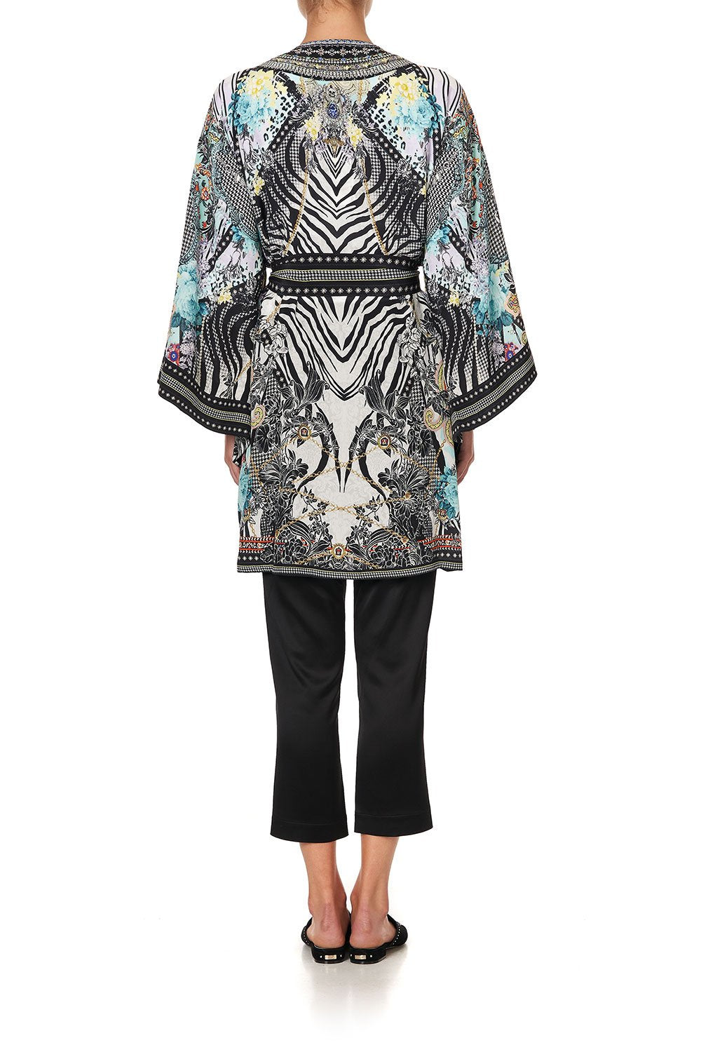 KIMONO WITH TIE BELT THINK KINKS