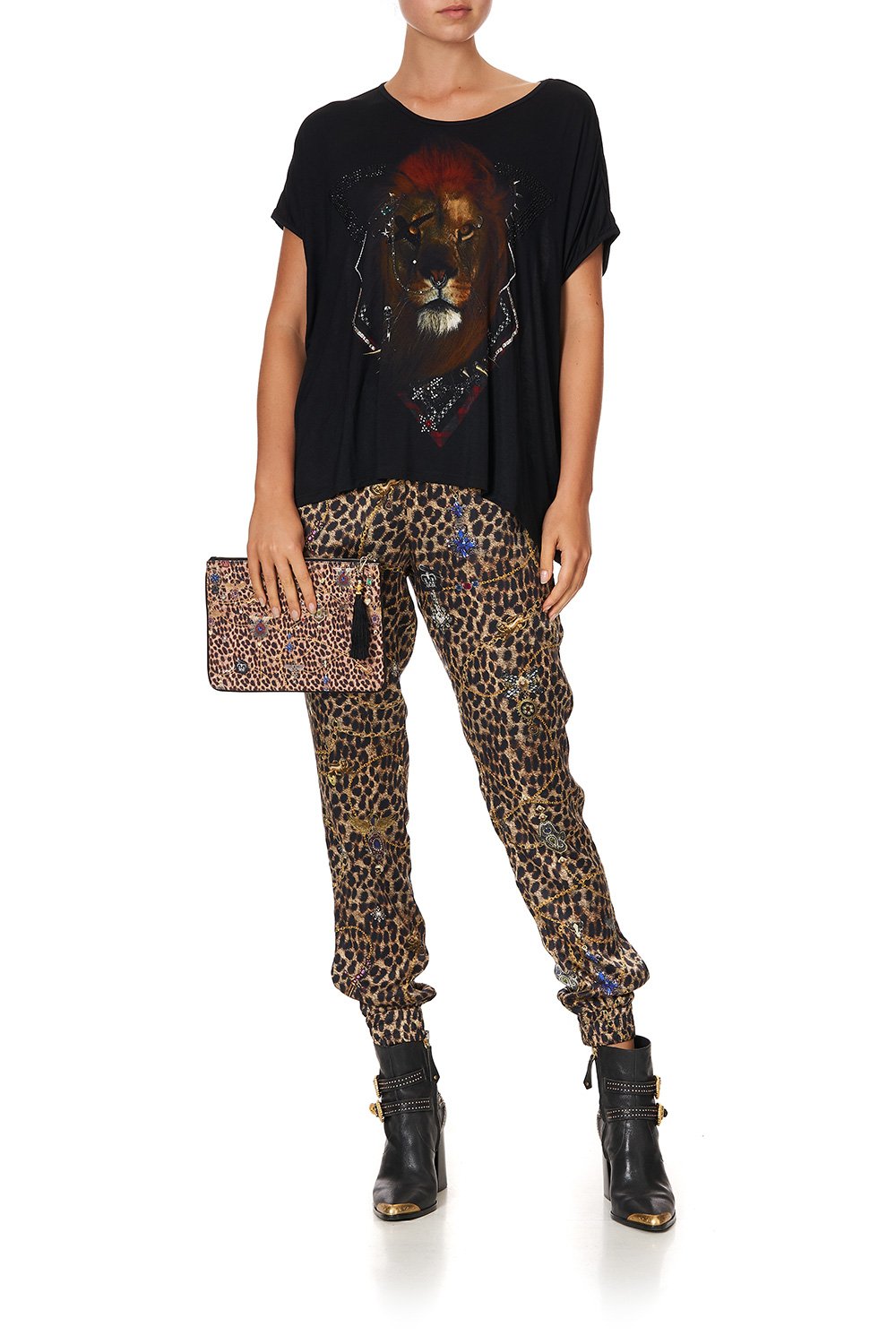 SMALL CANVAS CLUTCH POETIC ANARCHY