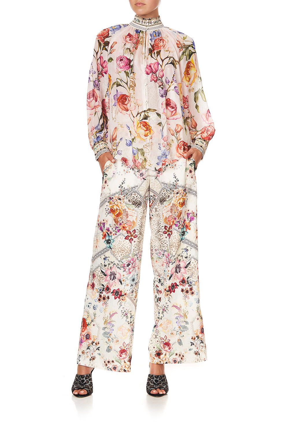 RAGLAN BUTTON UP SHIRT SEW IN LOVE