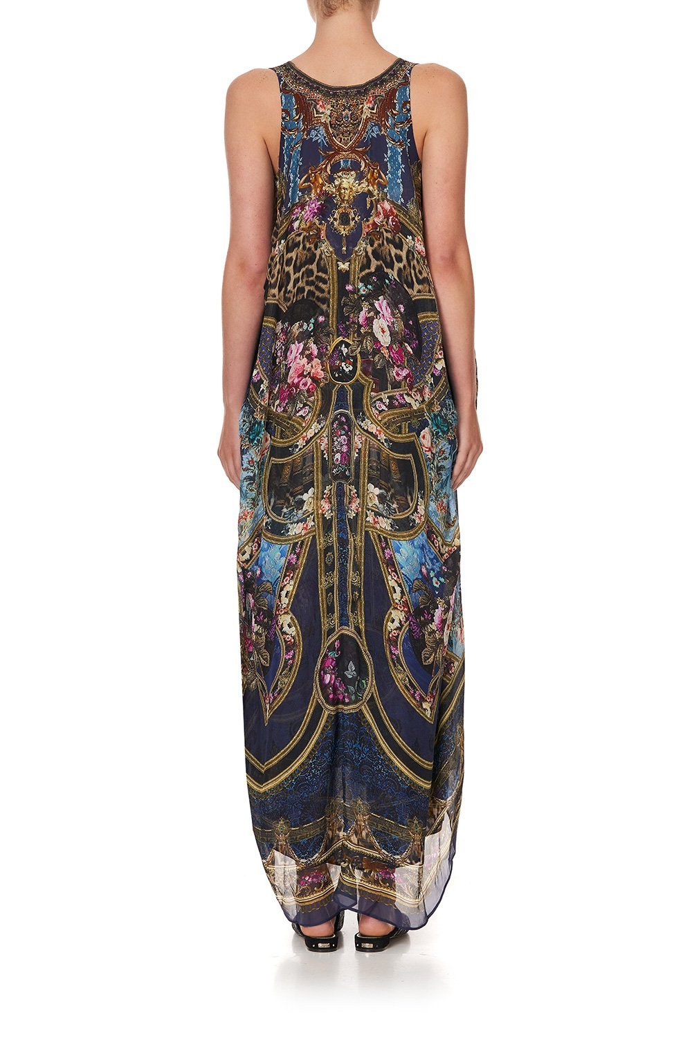 TIE FRONT MULTIWEAR DRESS FIELDS OF TREASURE