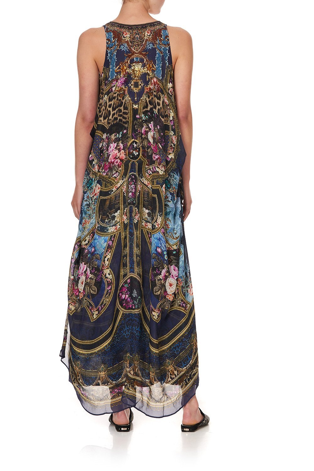 TIE FRONT MULTIWEAR DRESS FIELDS OF TREASURE