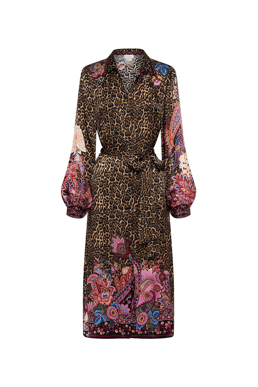 HIGH LOW MIDI SHIRT DRESS MAYFAIR MARY